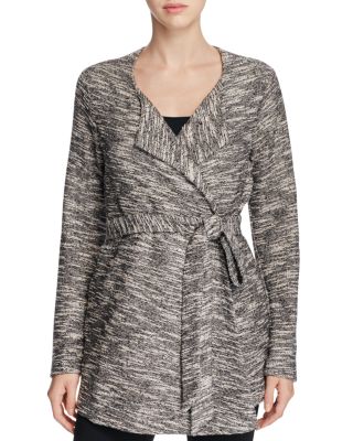 B Collection by Bobeau Brealyn Marled Tie Waist Cardigan