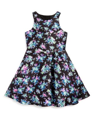 Pippa & Julie Girls' Floral Print Dress - Sizes 7-14 