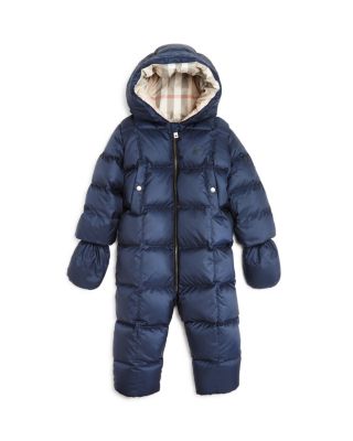 Burberry Infant Boys' Hooded Down Stroller Suit - Sizes 3-24 Months