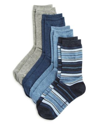 Calvin Klein Hosiery Sparkle Crew Socks, Set of 4