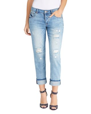 William Rast Slouchy Boyfriend Jeans in Infinity