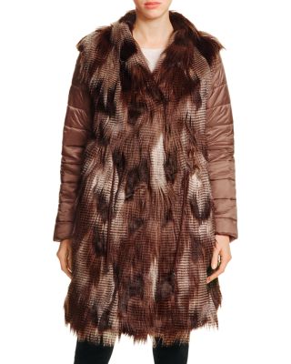 NIC and ZOE Faux Fur Puffer Jacket