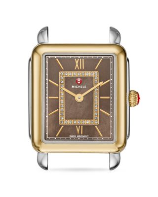 MICHELE Deco II Mid Watch Head, 26.5mm x 29mm