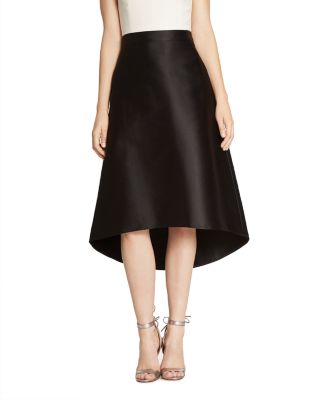 HALSTON HERITAGE Silk Blend Skirt