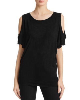 Velvet by Graham & Spencer Cold Shoulder Tee