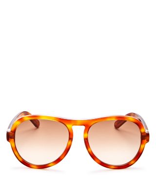 Chloé Marlow Zyl Aviator Sunglasses, 59mm