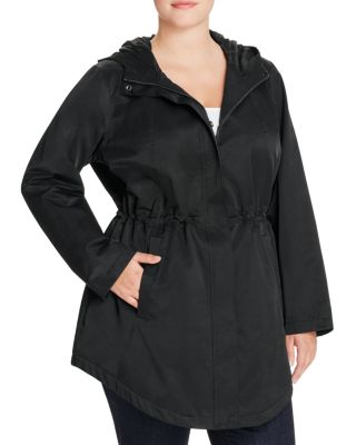 Eileen Fisher Plus Hooded Anorak Jacket