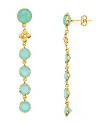 Argento Vivo Linear Drop Earrings