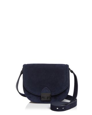 Loeffler Randall Split Suede Saddle Bag