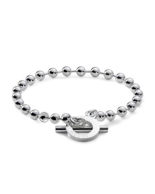 Gucci Boule Sterling Silver Circle Bracelet