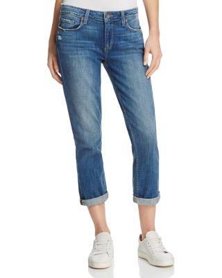 PAIGE Annabelle Slim Boyfriend Jeans in Collin