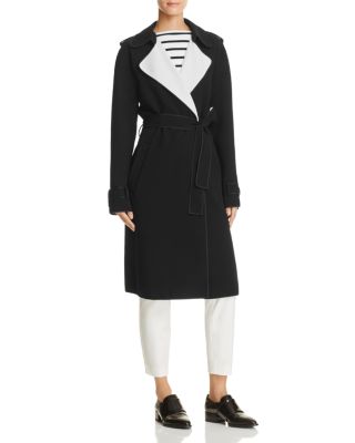 Theory Laurelwood SB Bonded Trench Coat