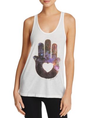 Spiritual Gangster Night Sky Hamsa Tank