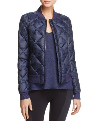 Alo Yoga Idol Camo Quilted Bomber Jacket