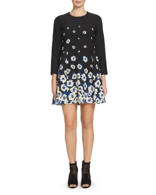 Cynthia Steffe Floral Print Swing Dress