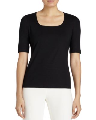 Lafayette 148 New York Square Neck Tee