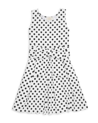 kate spade new york Girls' Bow Dot Knit Dress - Sizes 7-14