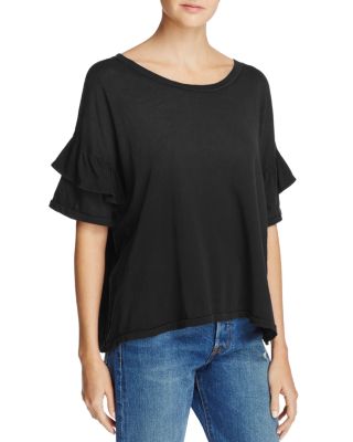 Current/Elliott The Ruffle Roadie Tee