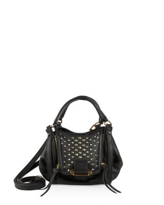 Kooba Jonnie Mini Studded Leather Crossbody