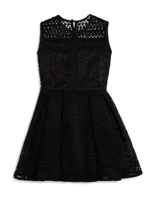 Bardot Junior Girls' Geo Patterned Mesh Dress - Sizes 4-7