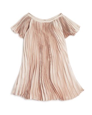 Bardot Junior Girls' Broomstick Pleated Satin Dress - Sizes 4-7