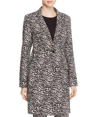 Max Mara Potenza Printed Jacquard Coat