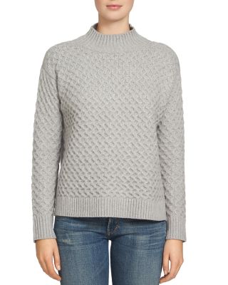 1.STATE Drop Shoulder Honeycomb Sweater