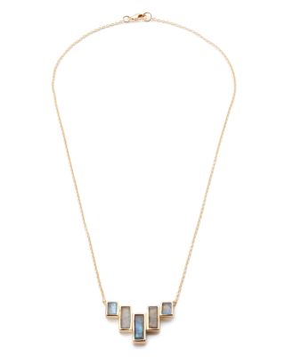 Margaret Elizabeth Gate Pendant Necklace, 17