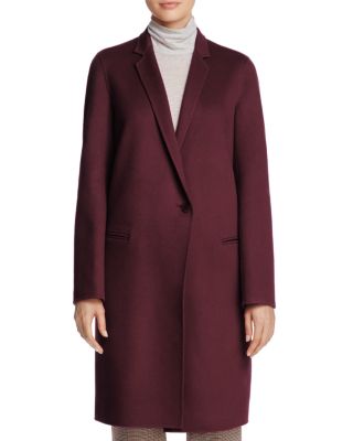 THEORY DOUBLE-FACE WOOL AND CASHMERE REEFER COAT,H0801405