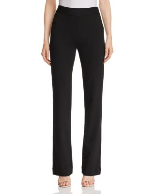 Kobi Halperin Plus Size Meghan Ponte Flare Pants In Black