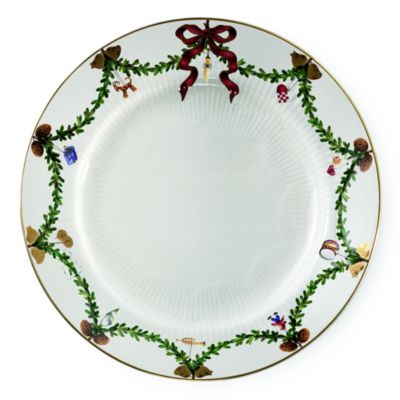 Royal Copenhagen Star Fluted Dinner Plate