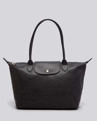 Longchamp Le Foulonne Leather Shoulder Tote - Bloomingdale's Exclusive 