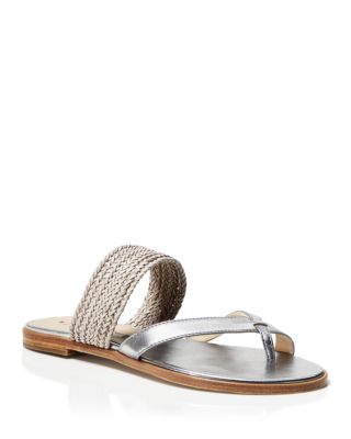 bloomingdales flat sandals