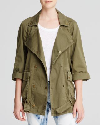 Current/Elliott The Infantry Jacket in Army