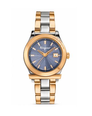 Salvatore Ferragamo Salvatore Ferragamo 1898 Two Tone Bracelet Watch, 33mm