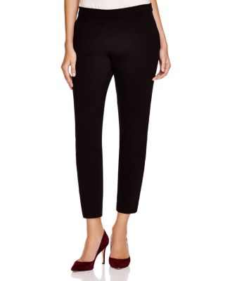 Theory Woman Pants Black Size 00 Polyester, Virgin Wool, Elastane, Polyamide In Black