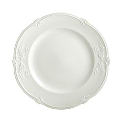 Gien France Rocaille White Round Platter