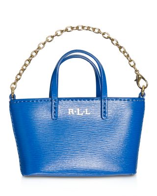 Lauren Ralph Lauren Mini Tote Bag Charm