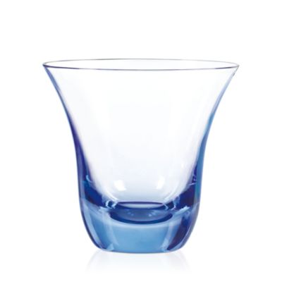 Qualia Aurora Blue Double Old-Fashioned Glass