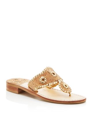 Jack Rogers Napa Valley Cork Thong Sandals