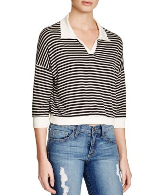 LNA Tennis Stripe Top