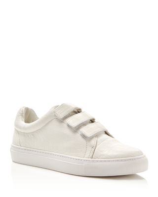 Rachel Zoe Boe Croc-Embossed Sneakers