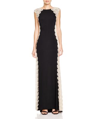 Avery G Lace Side Detail Gown