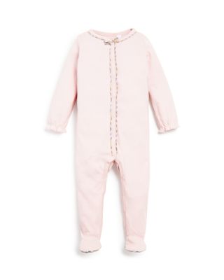 Burberry Infant Girls' Signature Check Trim Footie - Sizes 3-18 Months