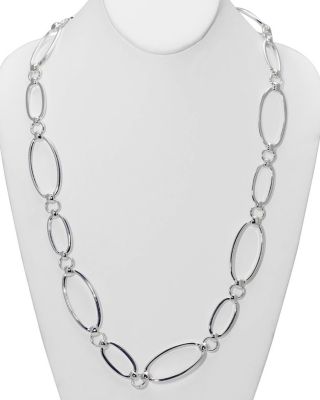 Lauren Ralph Lauren Oval Link Necklace, 34