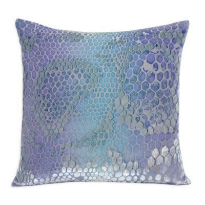 Kevin O'Brien Studio Snakeskin Velvet Decorative Pillow, 18