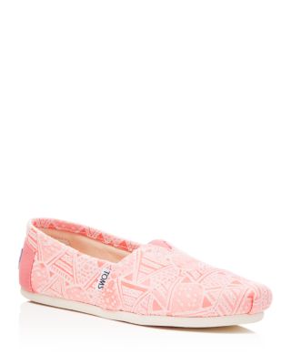 TOMS Seasonal Classics Geometric Print Flats