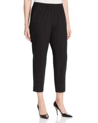 Lafayette 148 New York Plus Columbia Piping Trimmed Pants