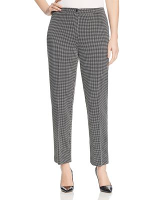 Marina Rinaldi Ordito Check Print Pants