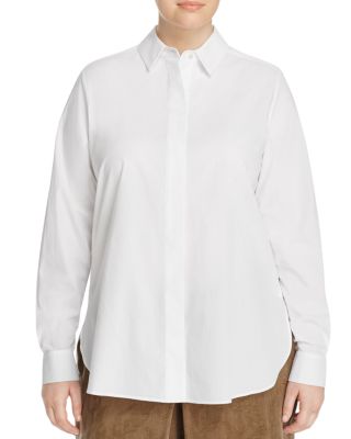 Marina Rinaldi Baldo Cotton Poplin Shirt